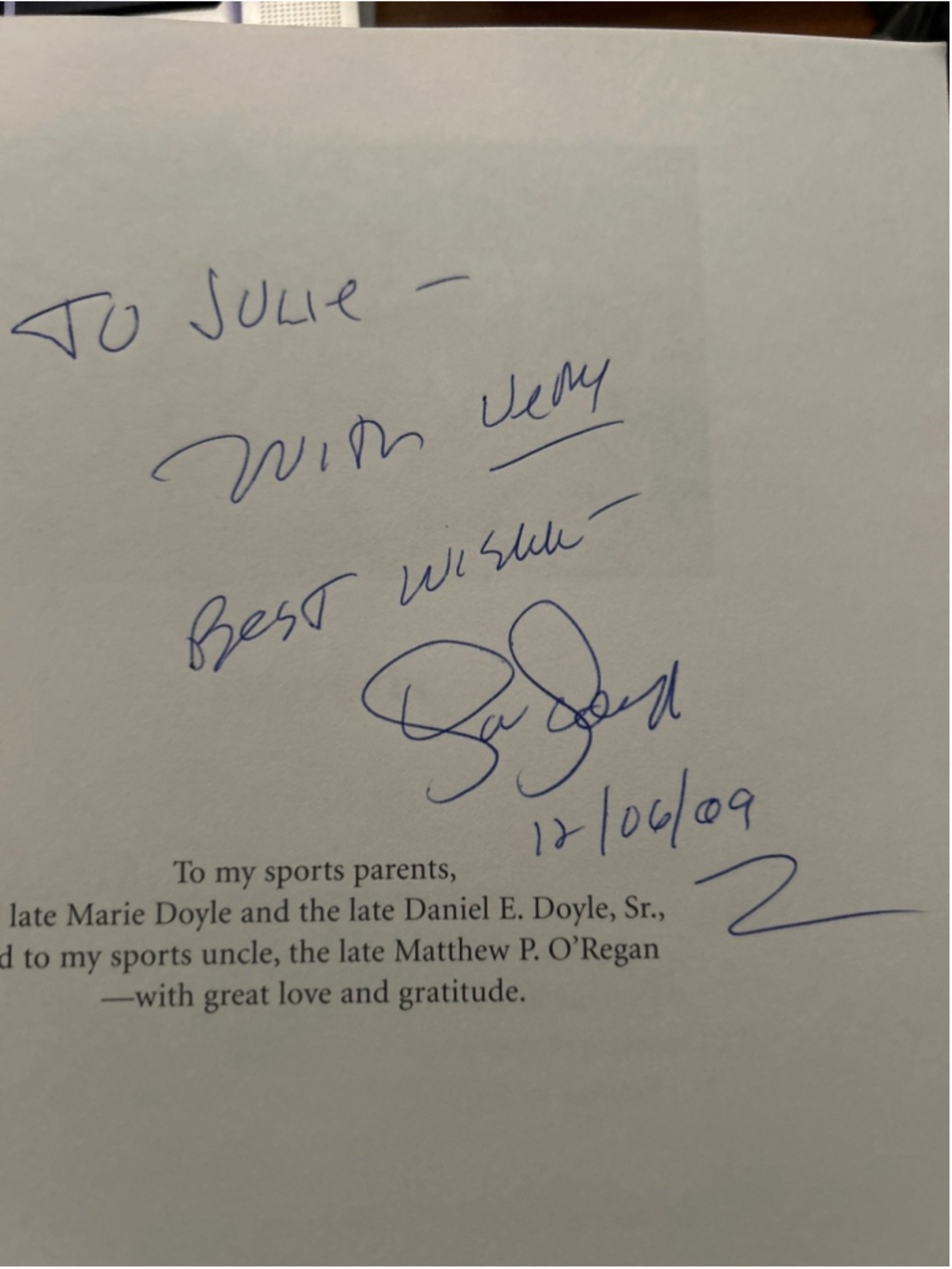 The Encyclopedia of Sports Parenting Dan Doyle Signed & inscribed first edition - Picture 7 of 7